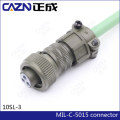 Conector militar MIL-C-5015 Conector moldeado Conector de sensor de 2 pines MS3106A10SL-4